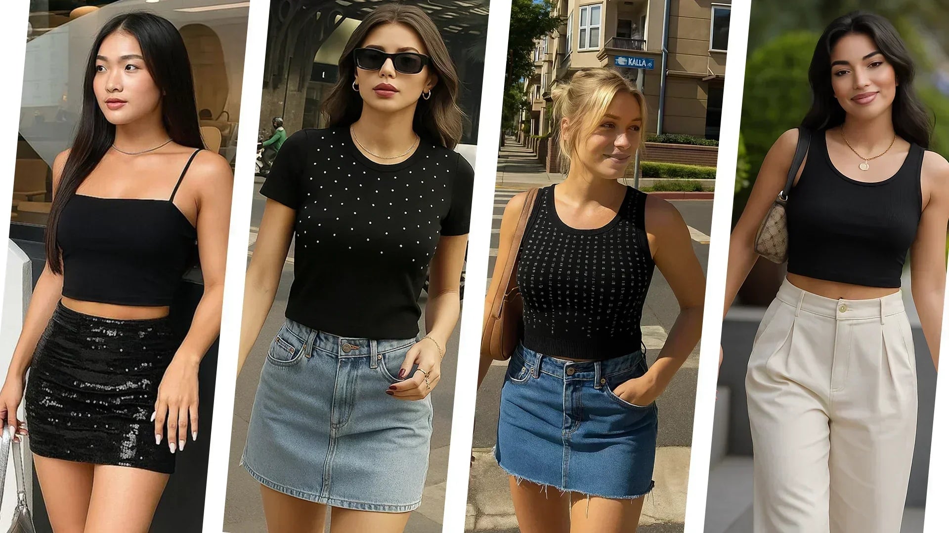 The Little Black Crop Top You Can't Live Without