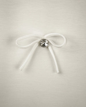 Silk Bow Mini Dress - bebonlolo