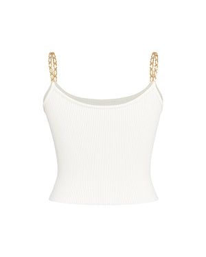 Bold chain crop top