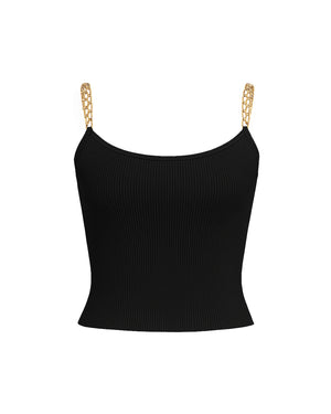 Bold chain crop top