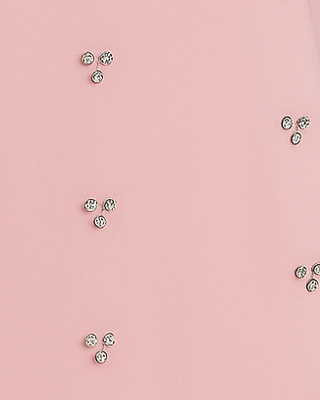 Mini Dress with Crystal Studs - bebonlolo