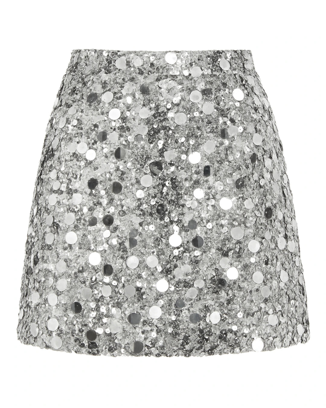 Sequin Mid Waist Mini Skirt