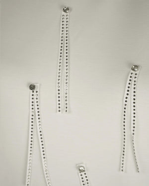 Embellished Mini Dress - bebonlolo