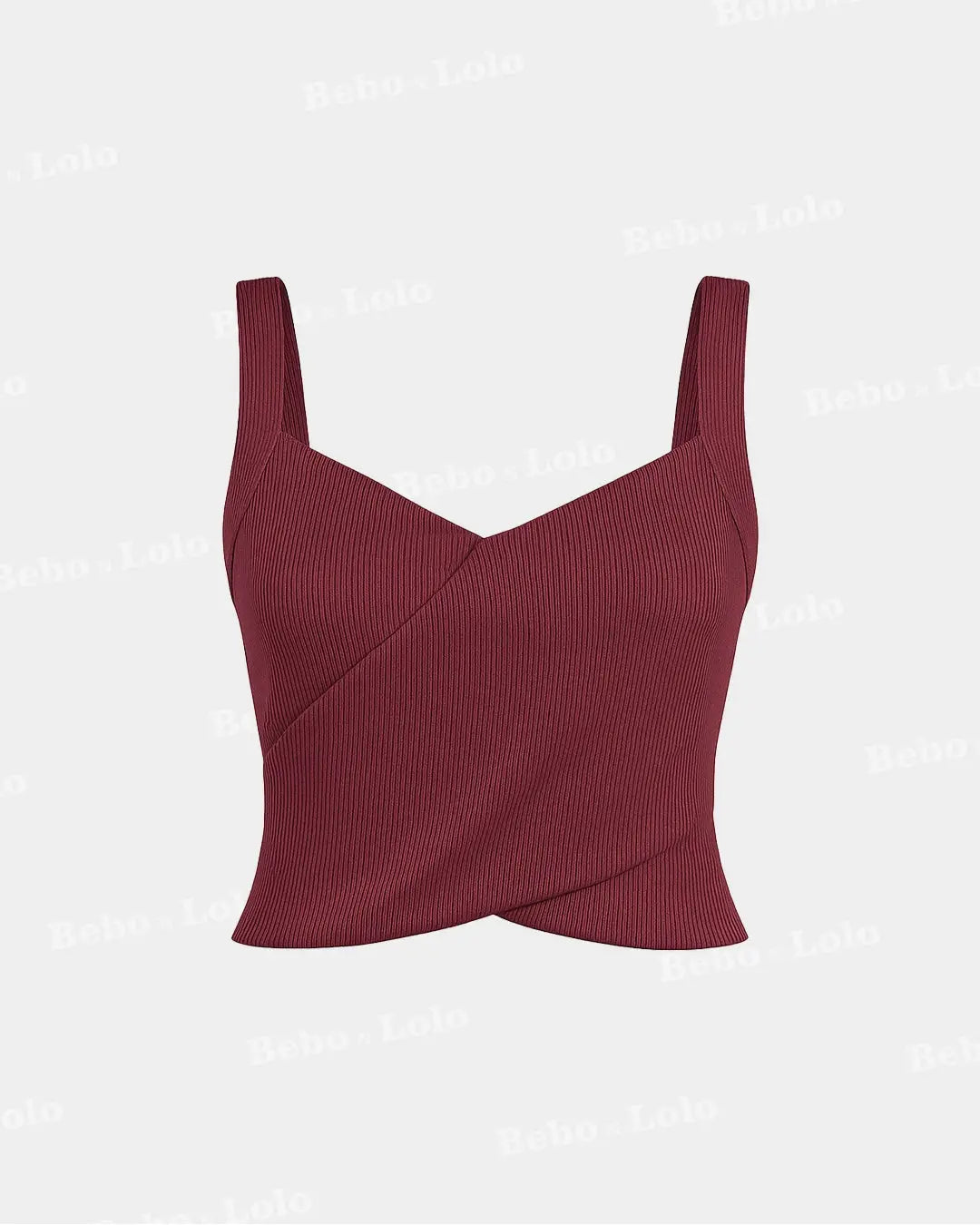 Tank Top with Sweetheart Neck - bebonlolo