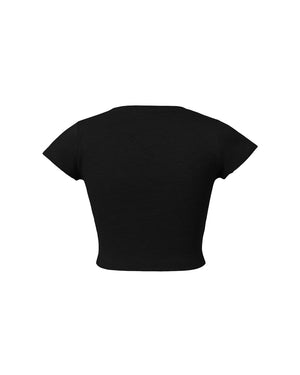 Rib crop top