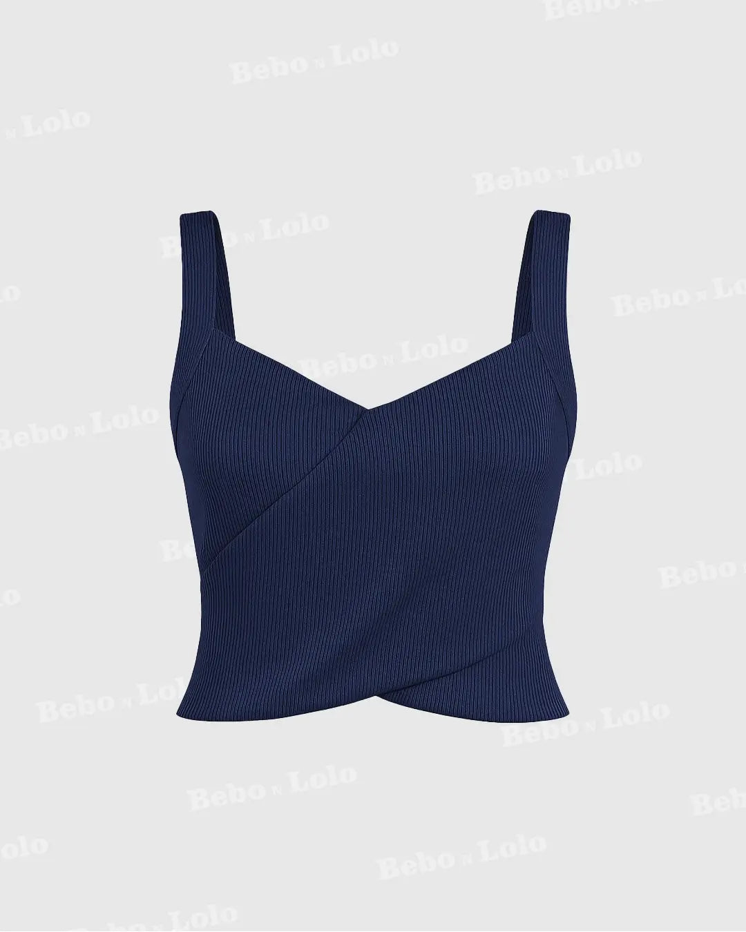 Tank Top with Sweetheart Neck - bebonlolo