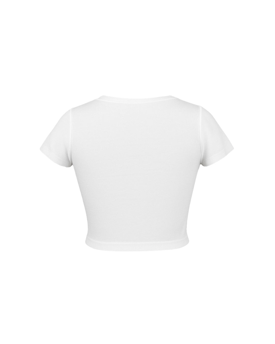 Rib crop top