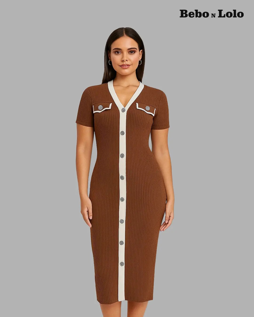 Korean Style Maxi Dress - bebonlolo