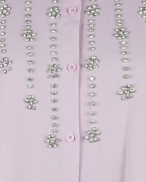 Heavy Crystal Studded Shirt