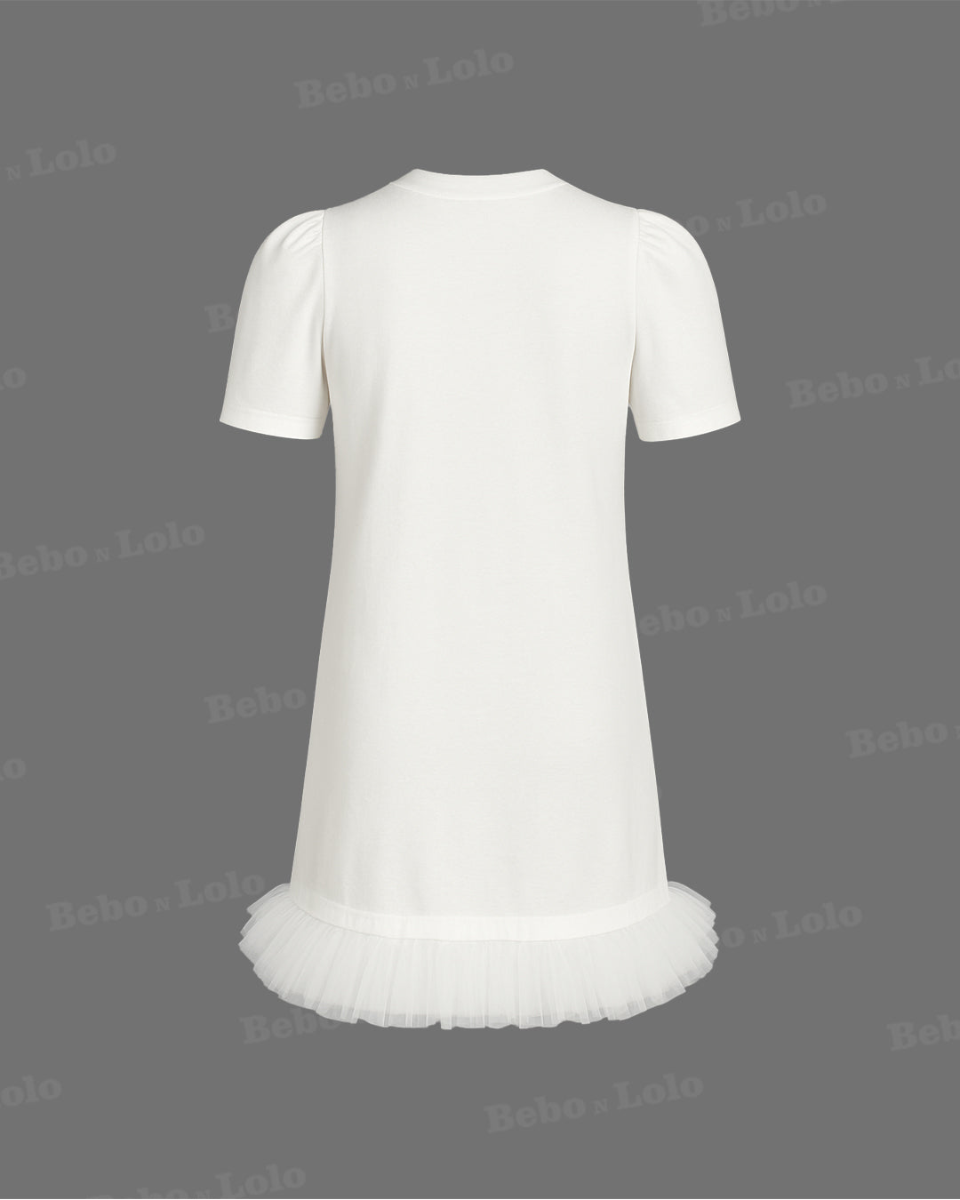 Pearl Layered Mini Dress