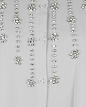 Heavy Crystal Studded Shirt