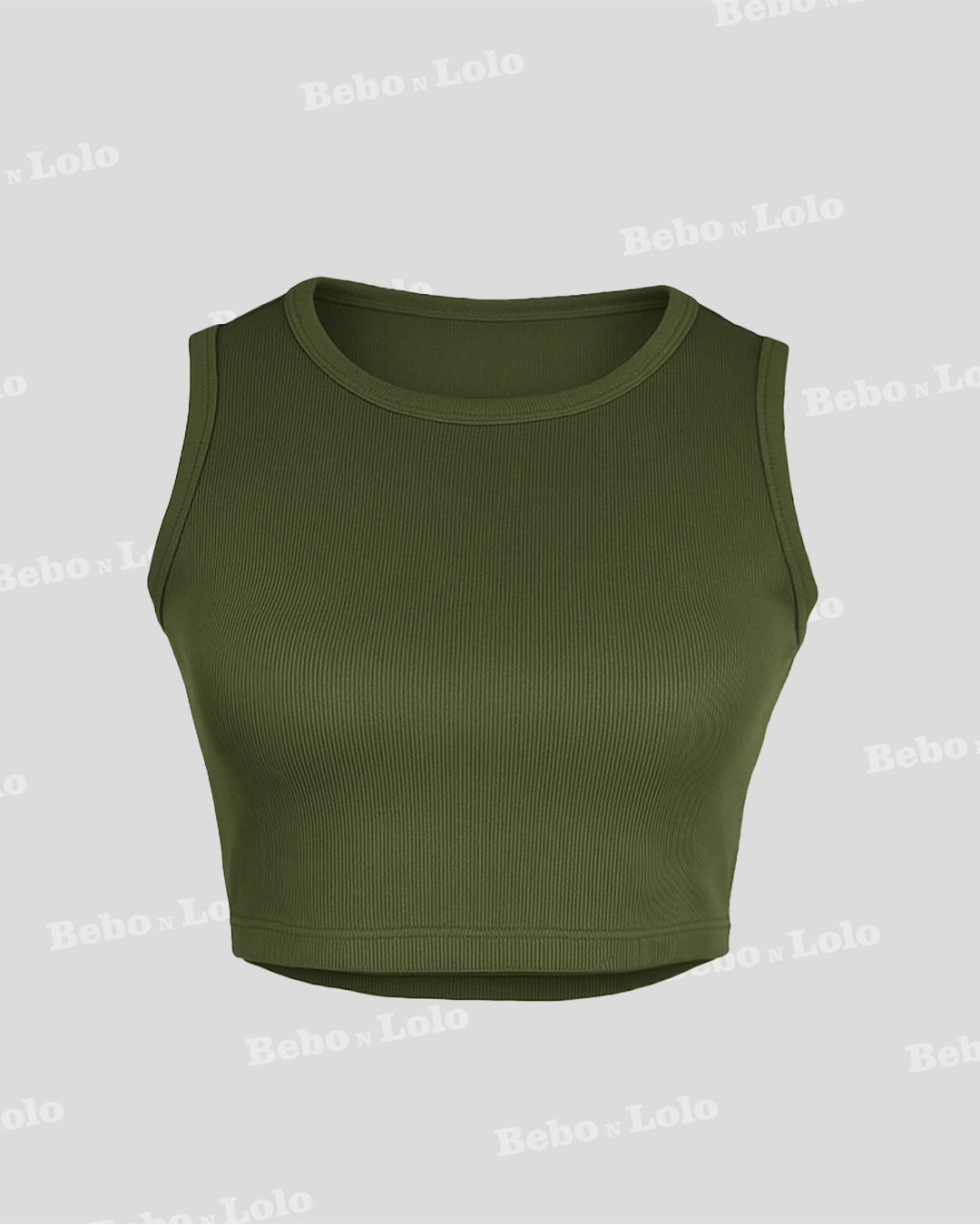 Ribbed vest top