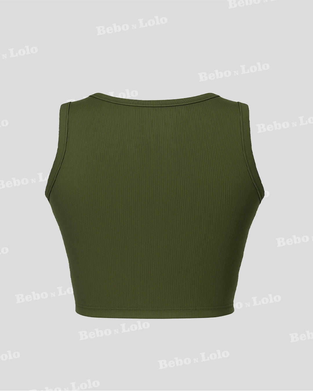 Ribbed vest top