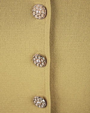 Waistcoat with Bold Button - bebonlolo