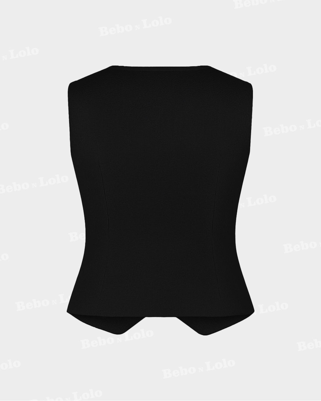 Waistcoat with Bold Button