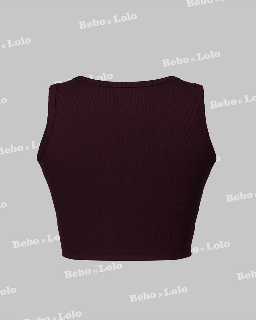Ribbed vest top