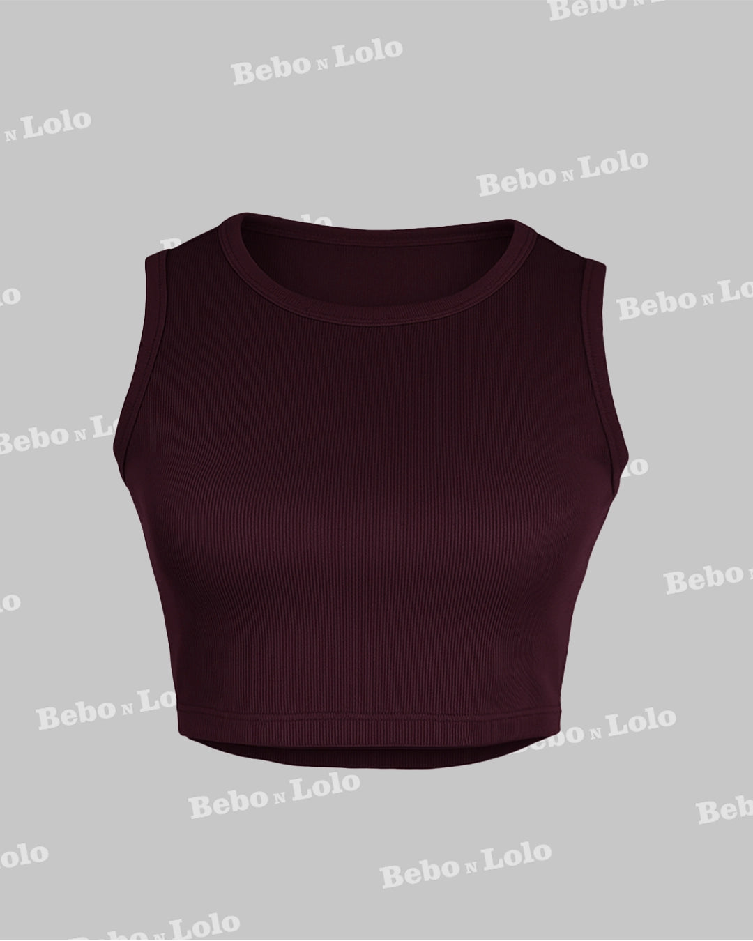 Ribbed vest top