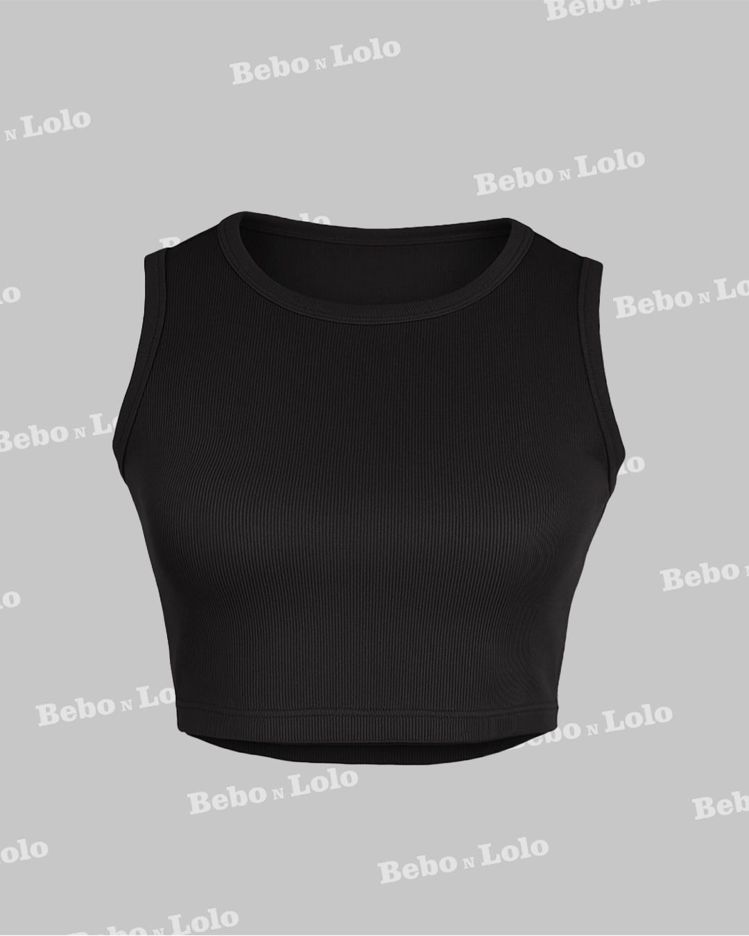 Ribbed vest top