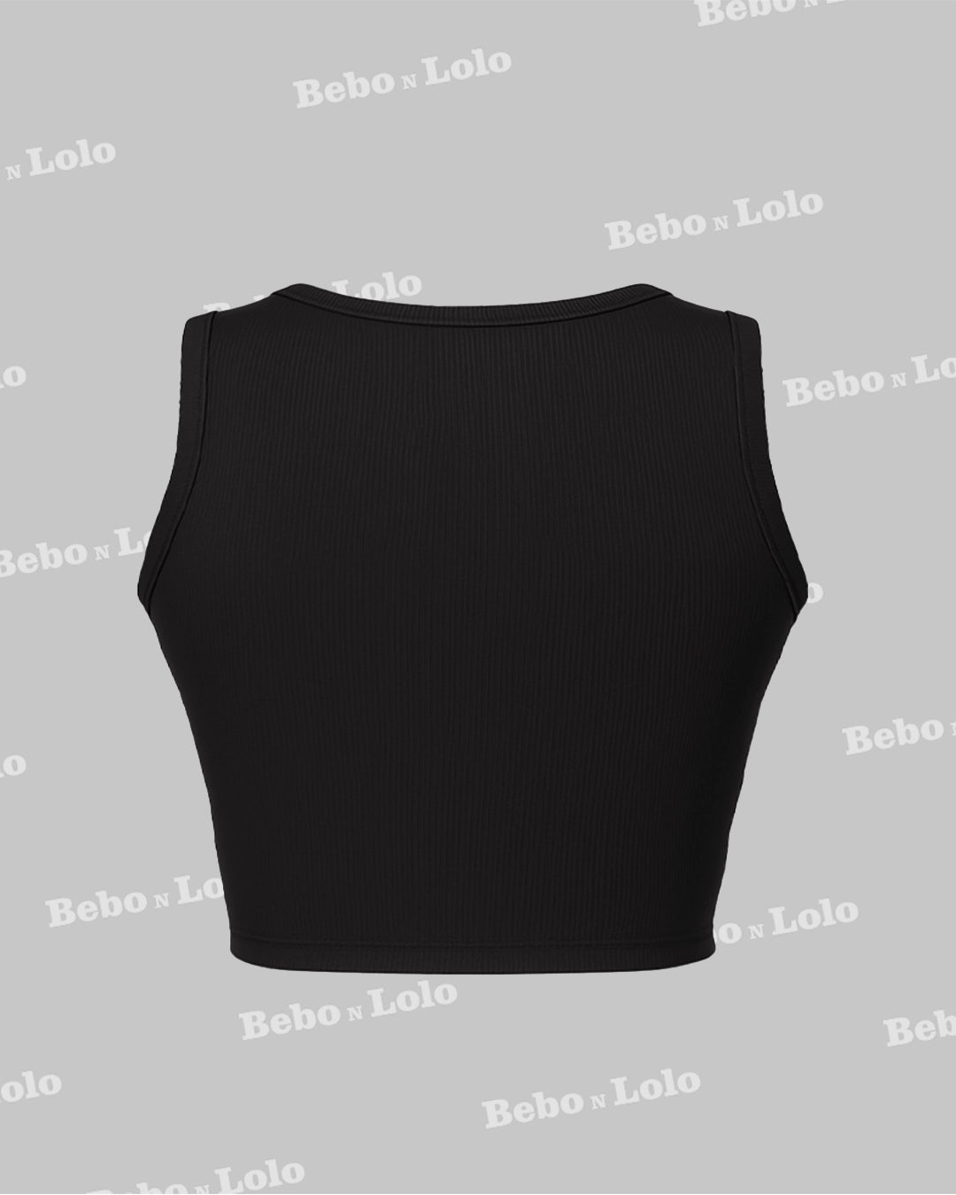 Ribbed vest top