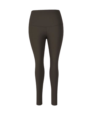 Black leggings on a white background