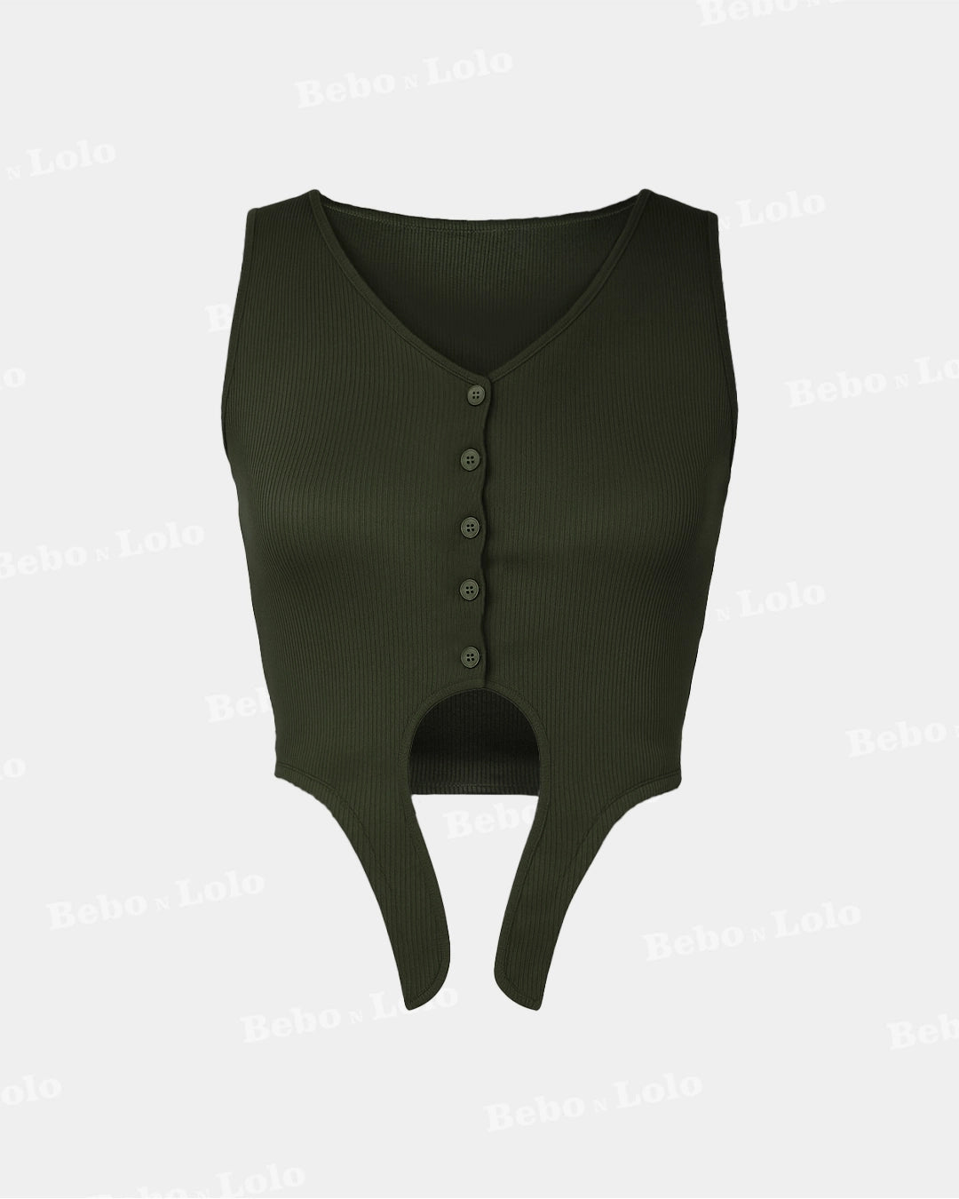 Crop Knot Top - bebonlolo