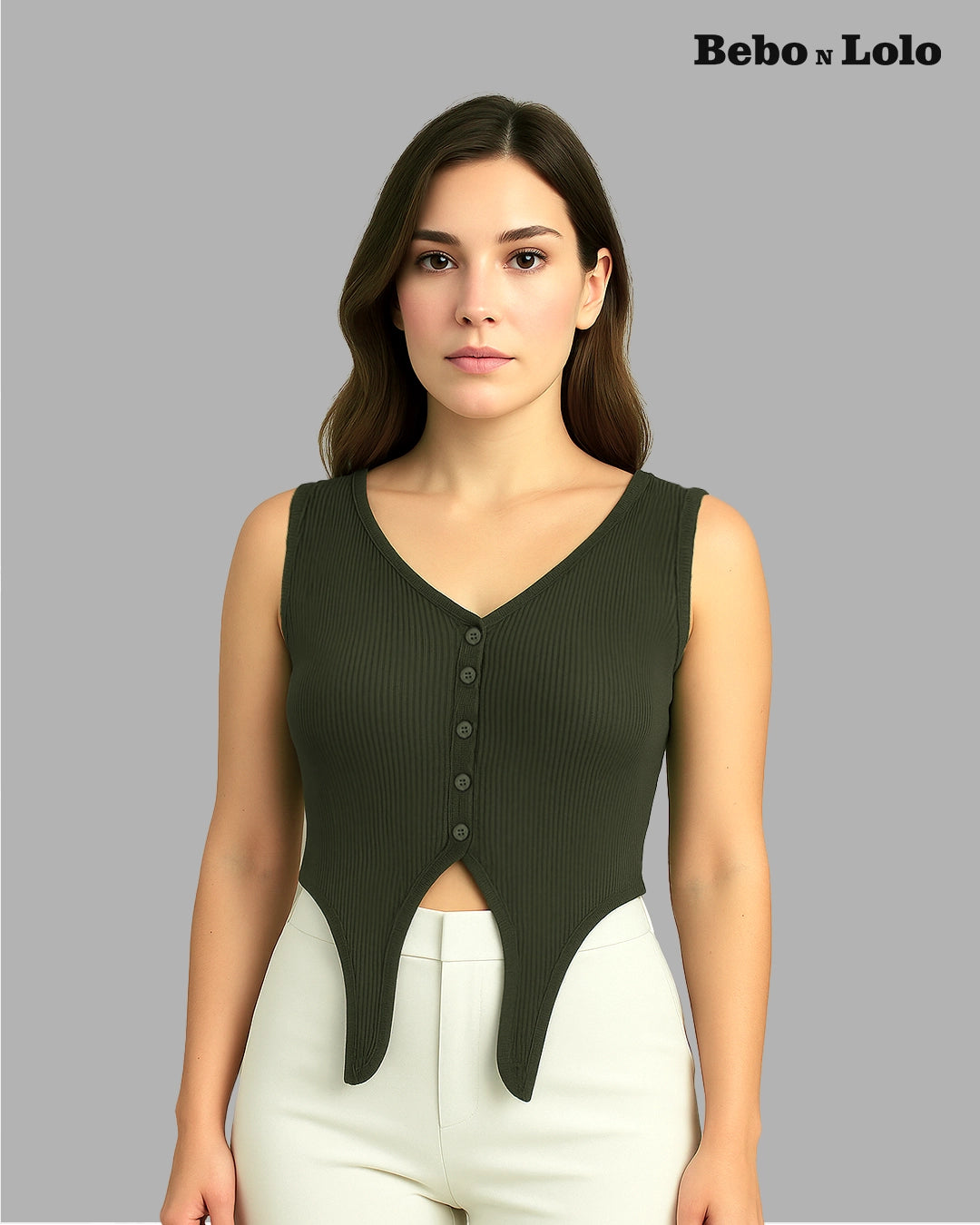 Crop Knot Top - bebonlolo