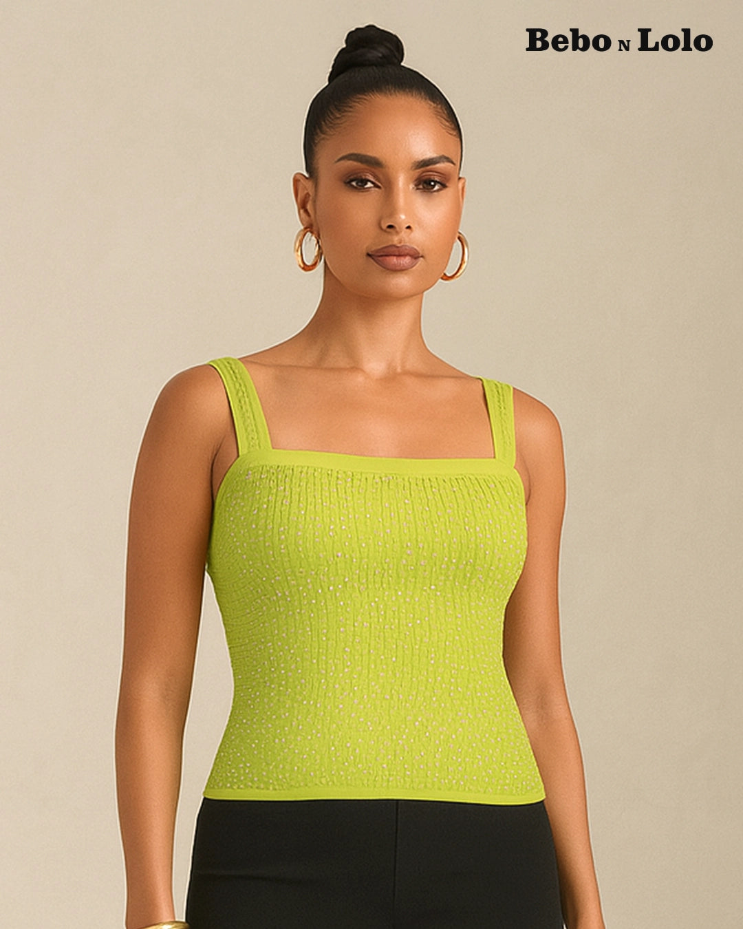 Crystal tank top