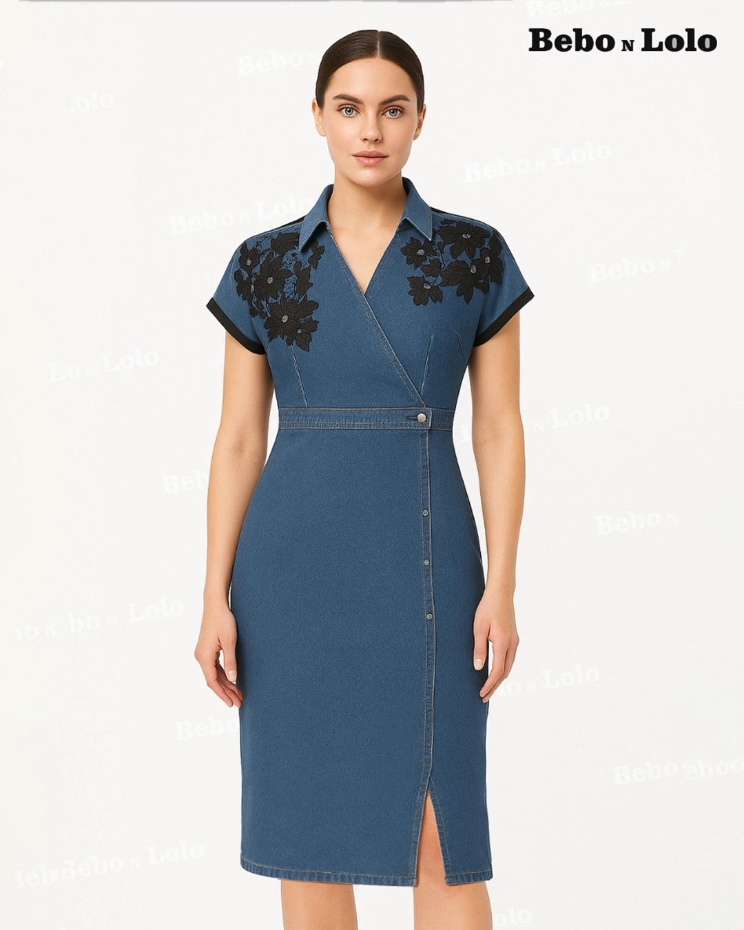 Denim dress