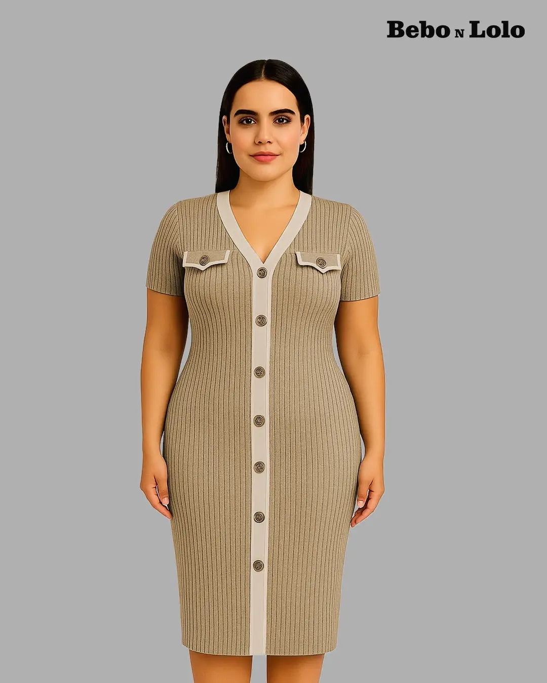 Korean Style Maxi Dress - bebonlolo