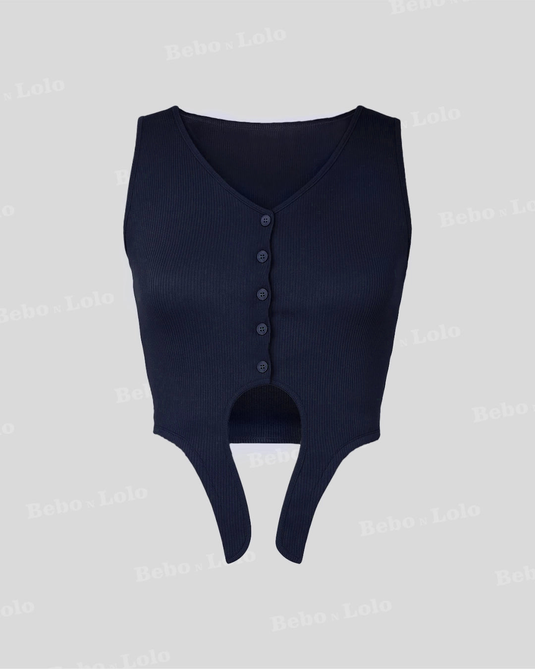 Crop Knot Top - bebonlolo