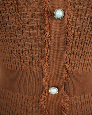 Buttondown Knit Dress