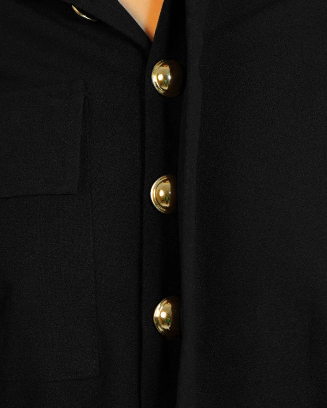 Midnight Charm Button-Detail Co-ord Set - bebonlolo