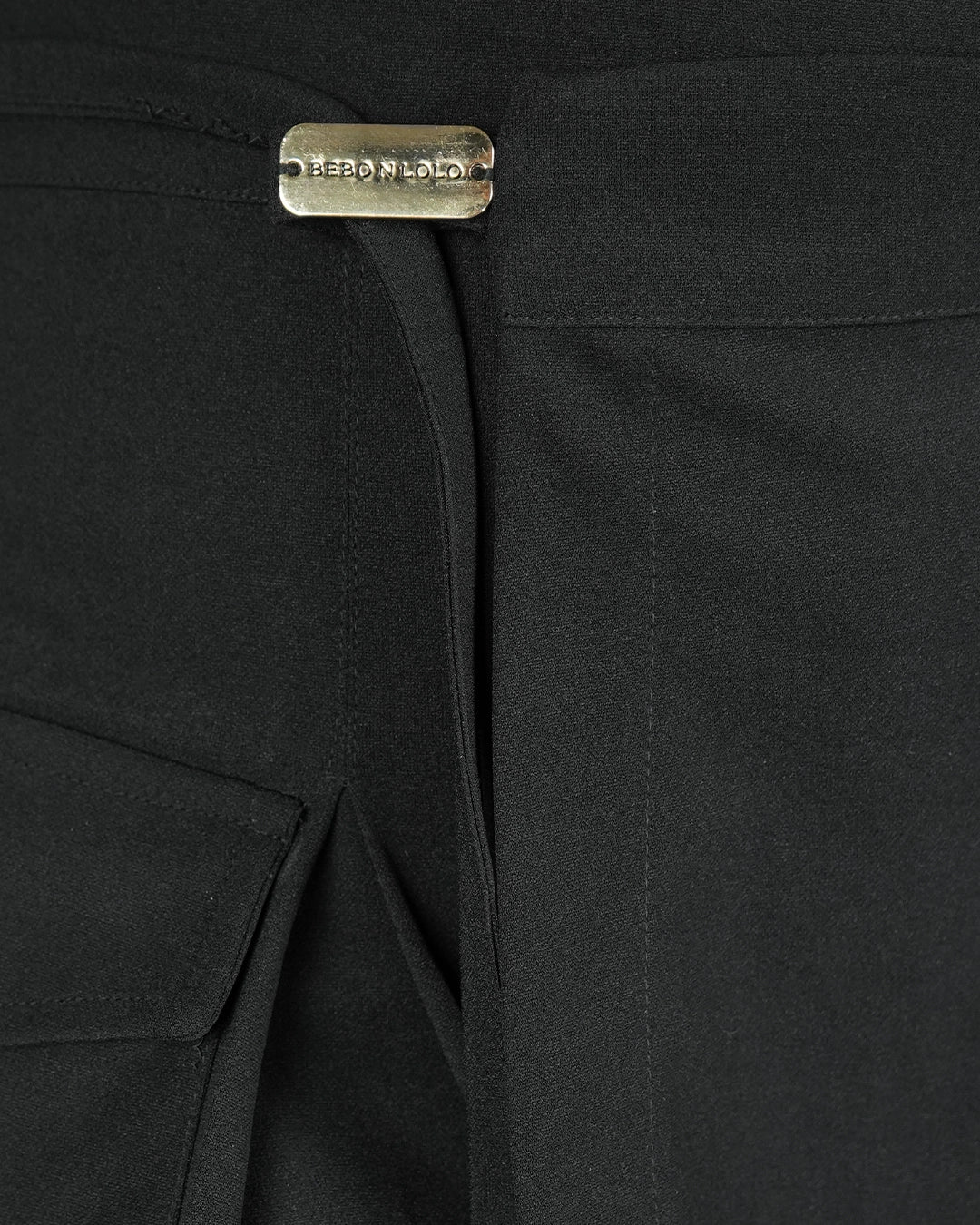 Overfold Waistline Skirt