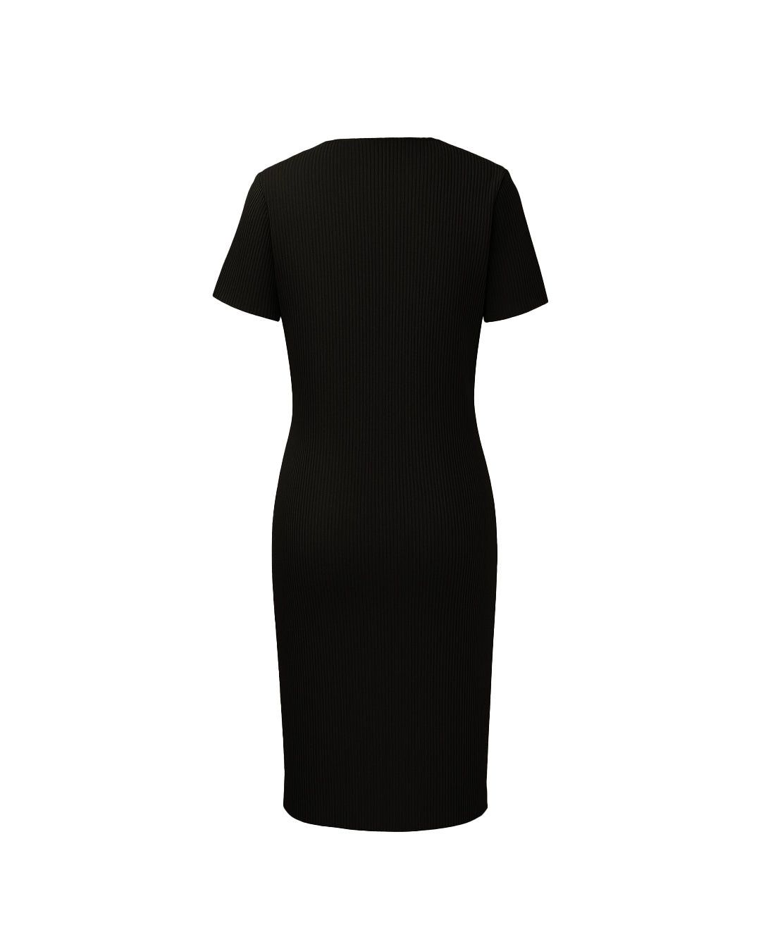 Black dress on a white background