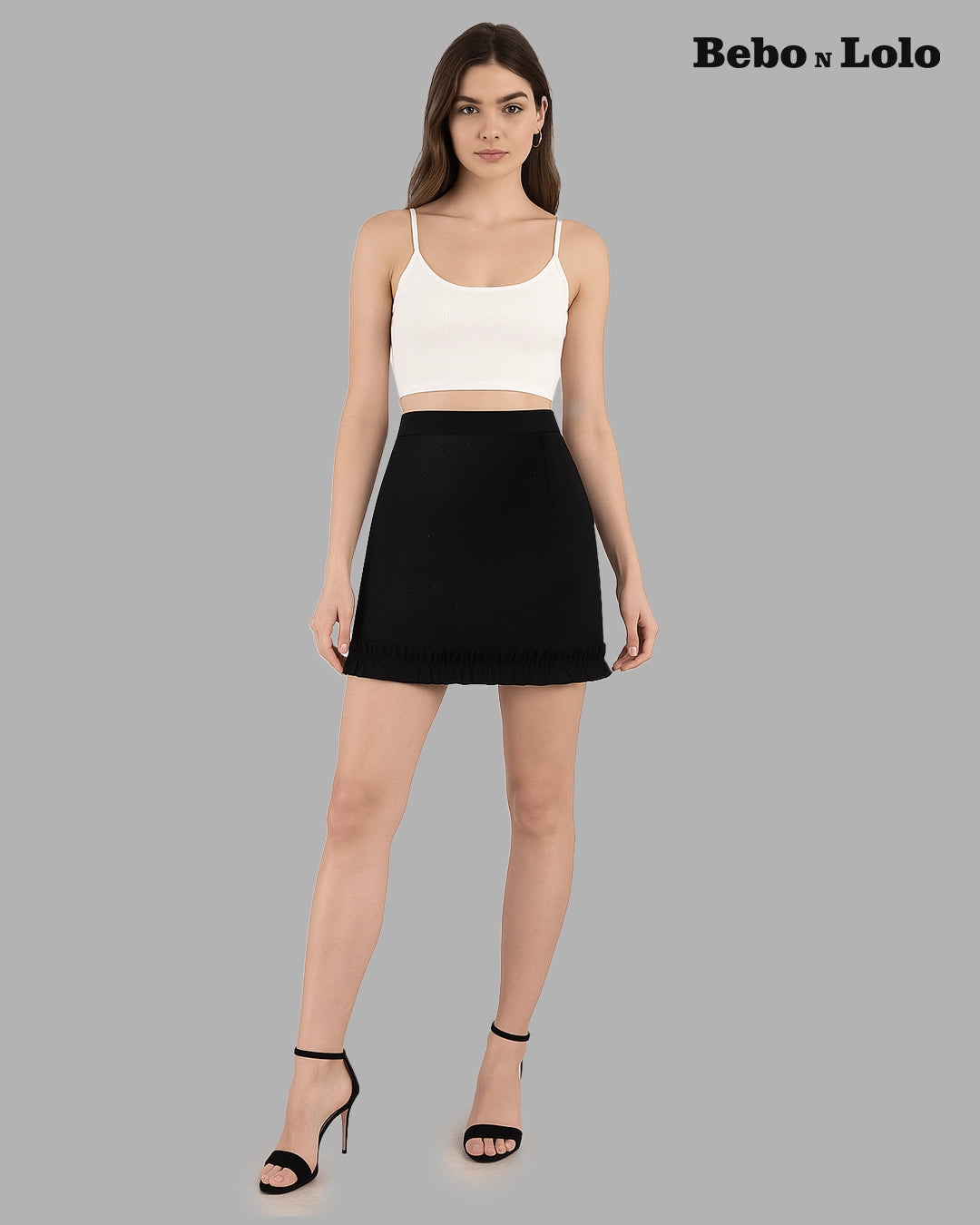 High Waist Mini Skirt