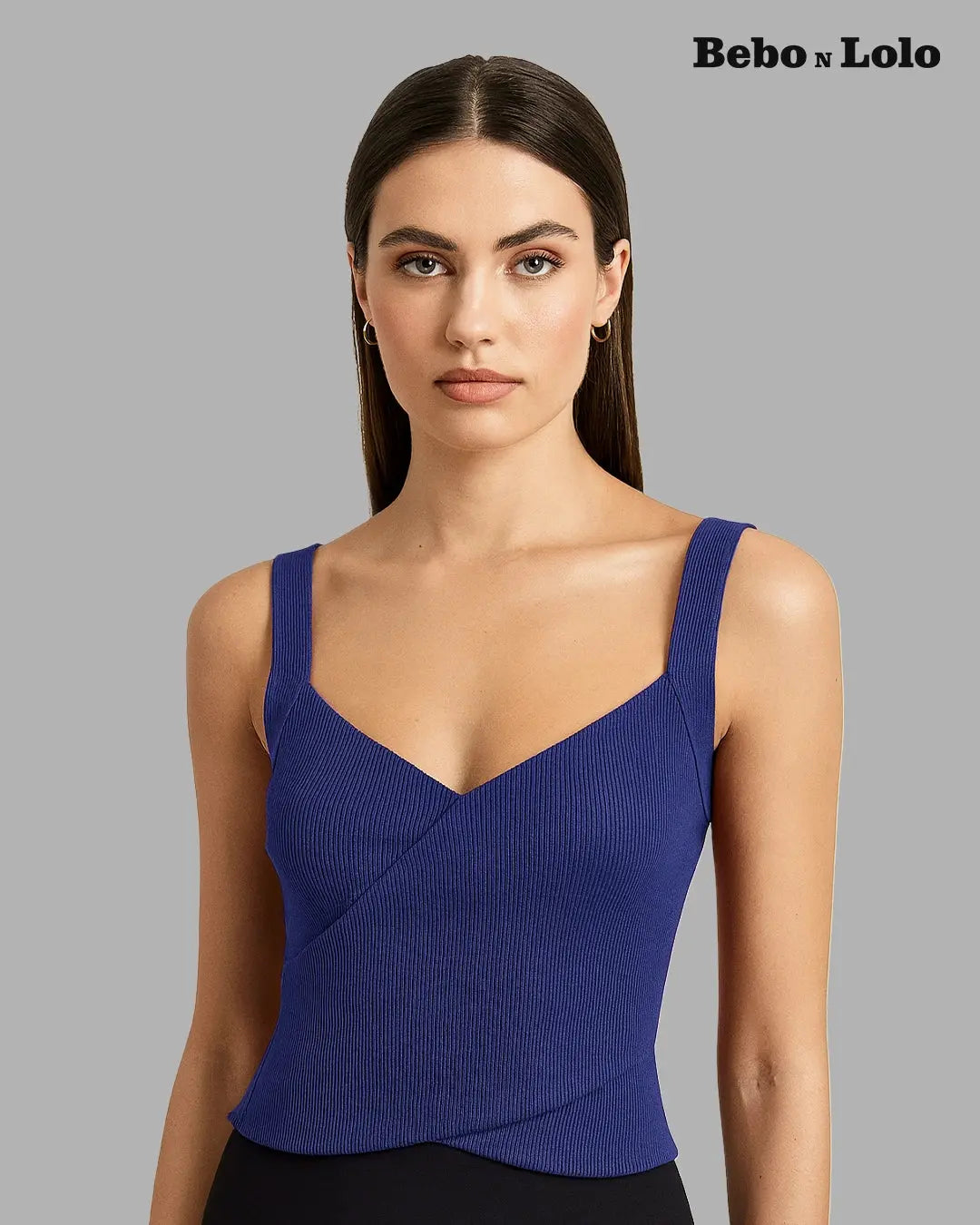 Tank Top with Sweetheart Neck - bebonlolo