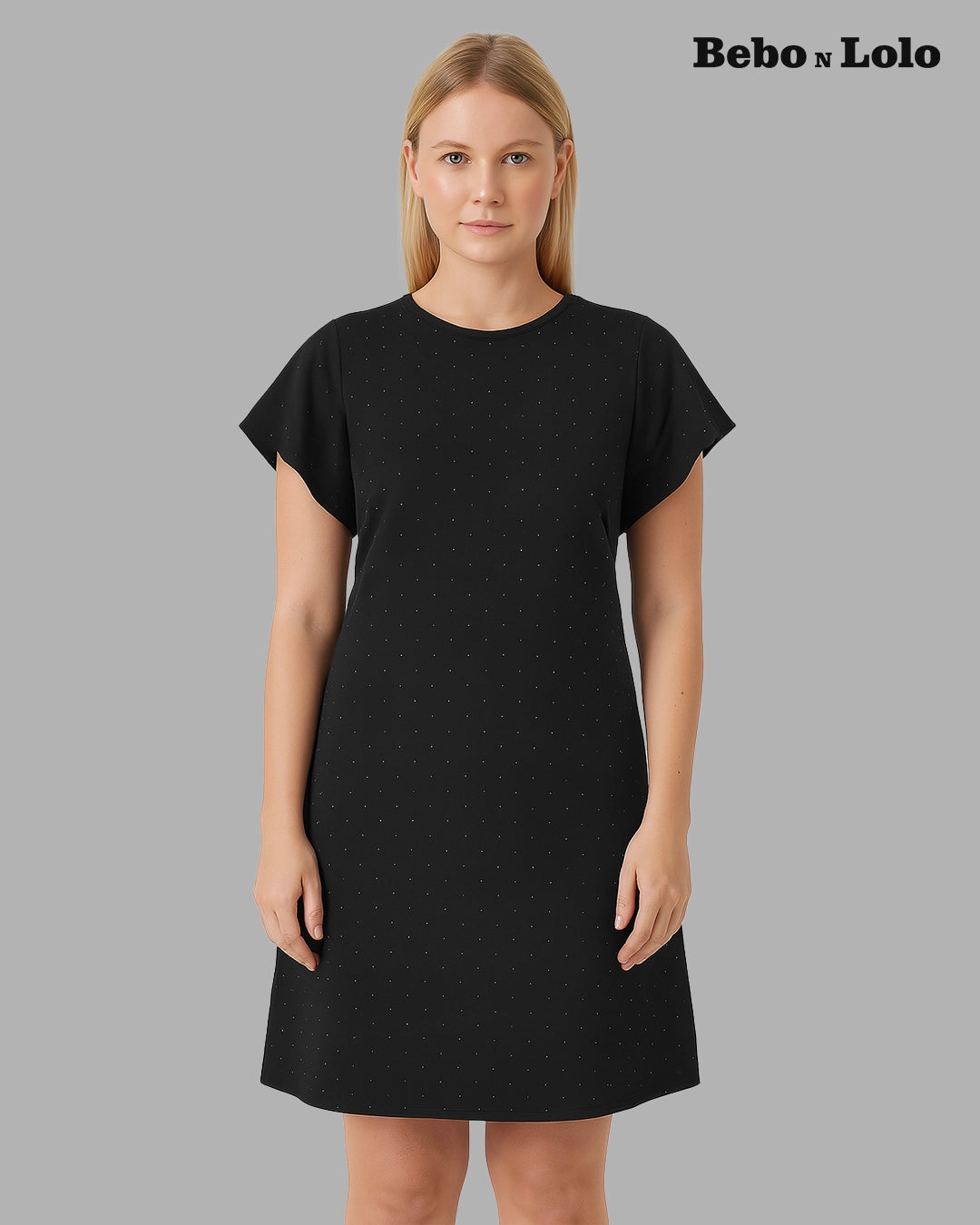 Frill Sleeves Mini Dress