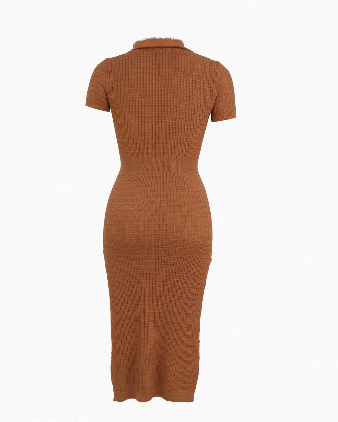 Buttondown Knit Dress
