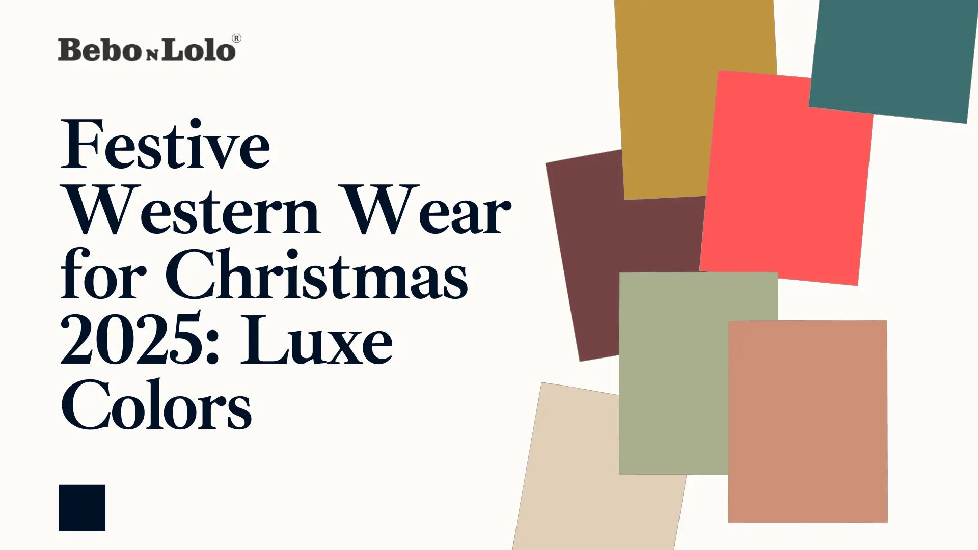 Festive Western Wear for Christmas 2025: Luxe Colors