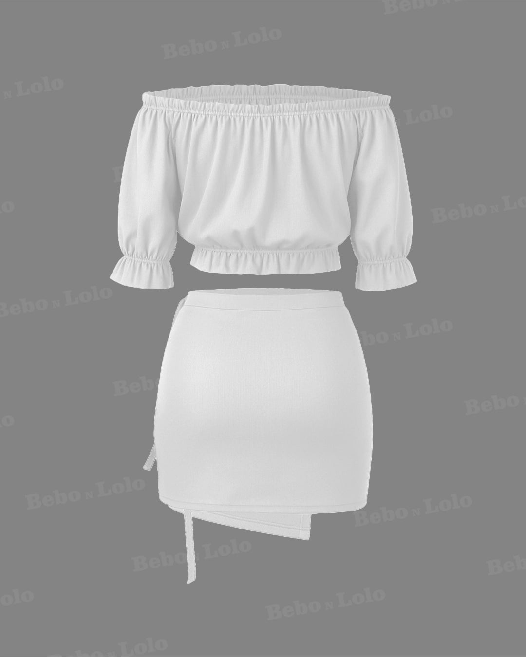 Off Shoulder Co-Ord Set 