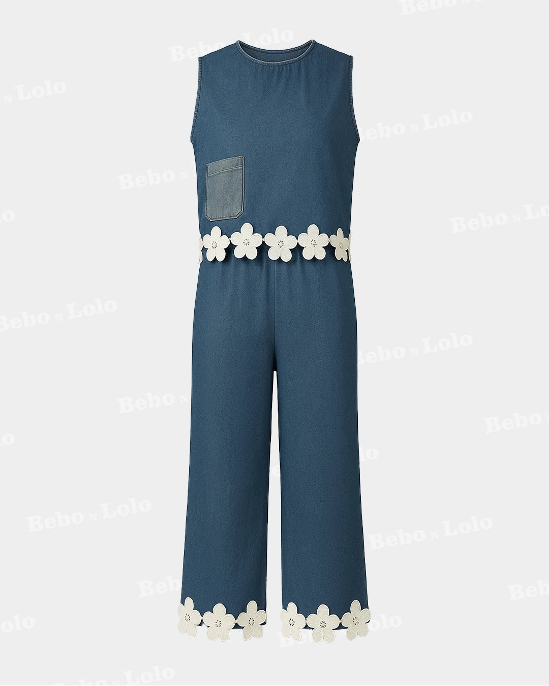 Denim Co-Ord Set - bebonlolo