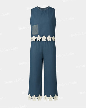 Denim Co-Ord Set - bebonlolo