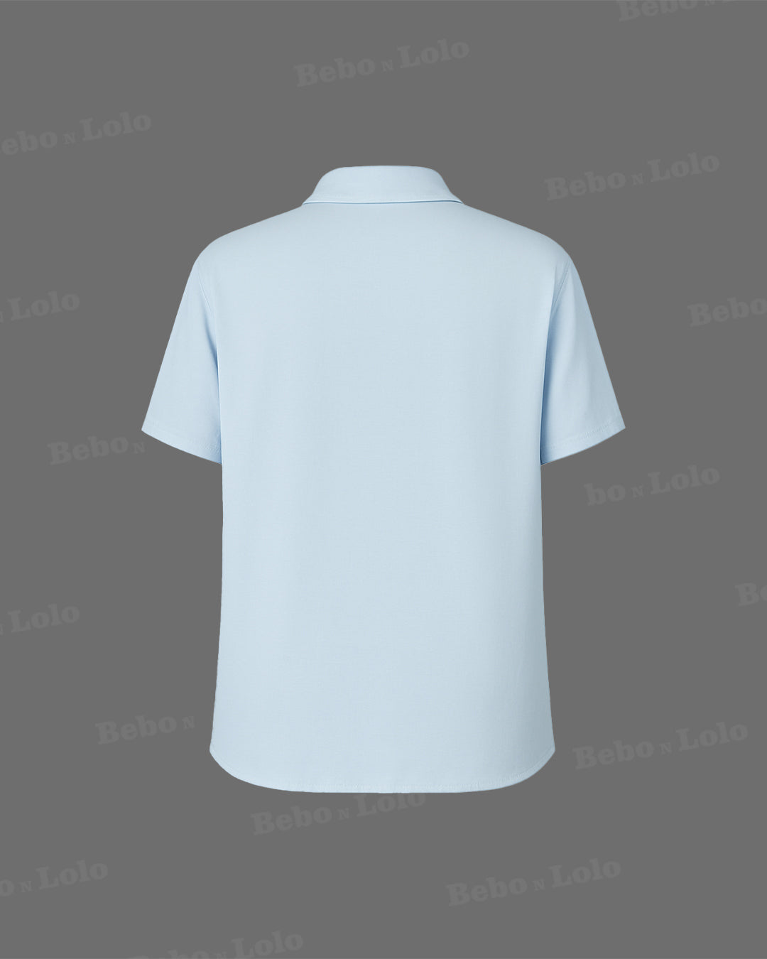 Rhinestone Work Plus Size Shirt