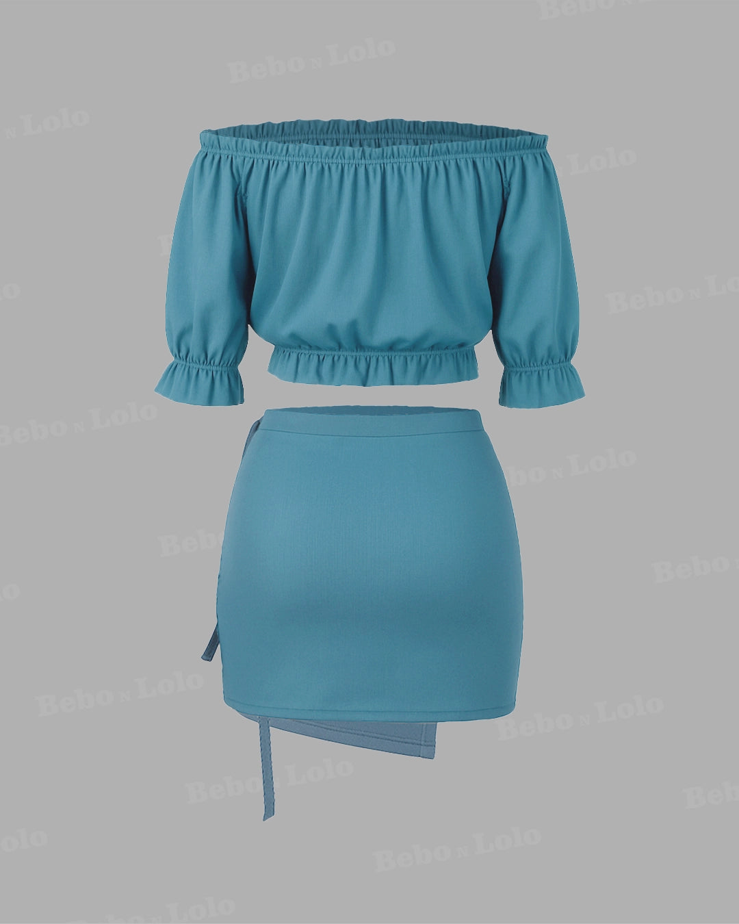 Off Shoulder Co-Ord Set 