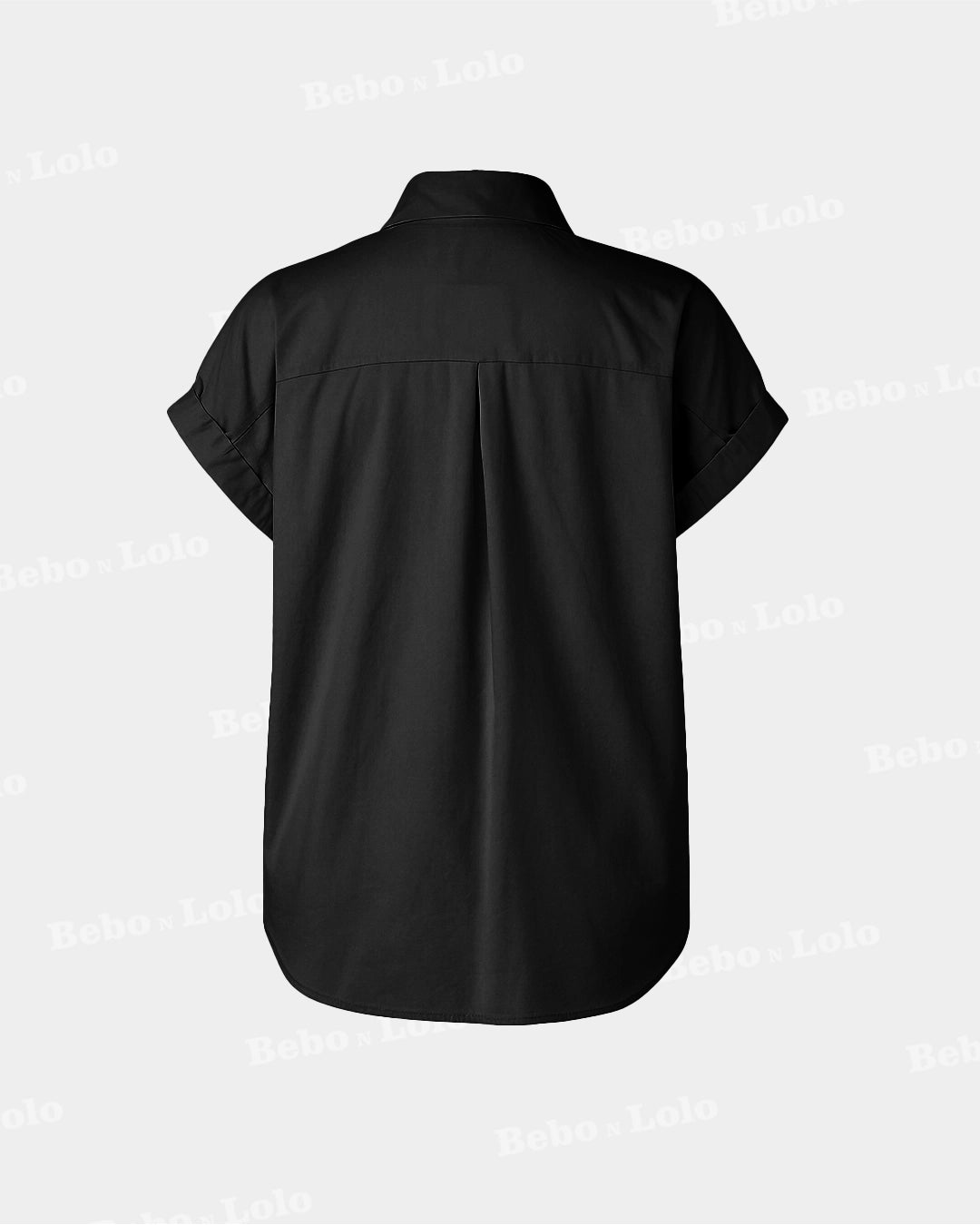 Pearl Stud Plus Size Shirt