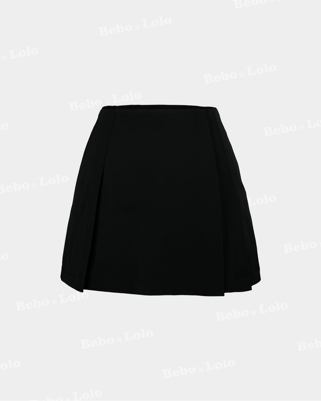 Wrap mini skirt