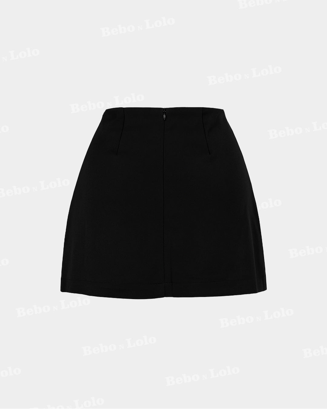 Wrap mini skirt