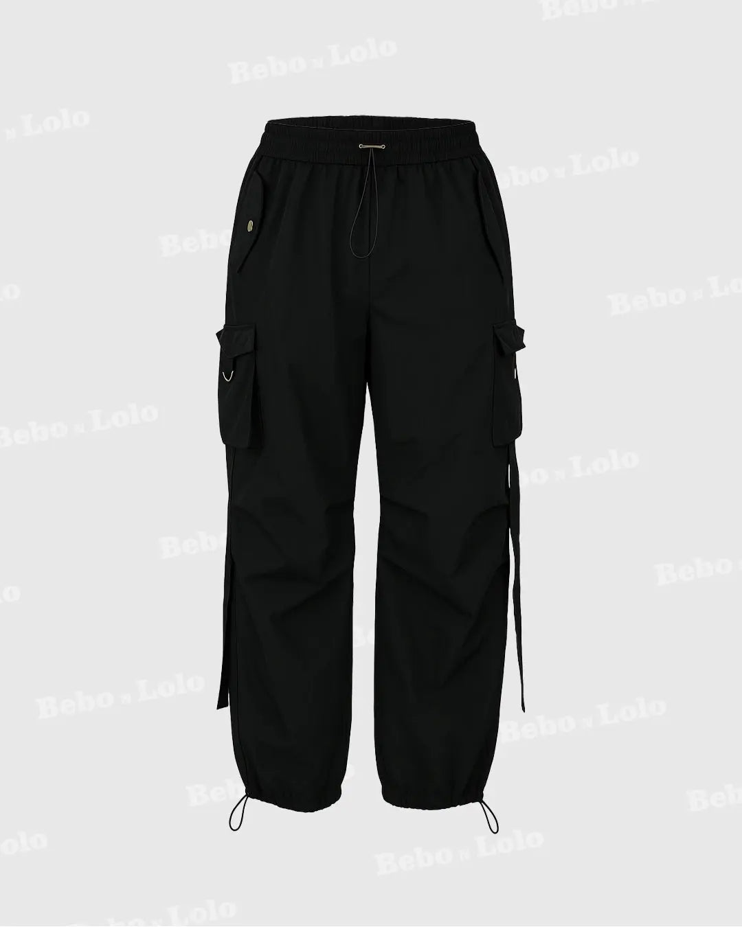 High Rise Cargo Pants