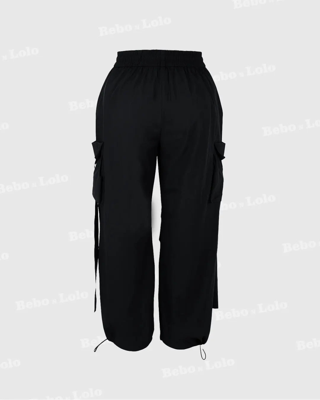 High Rise Cargo Pants