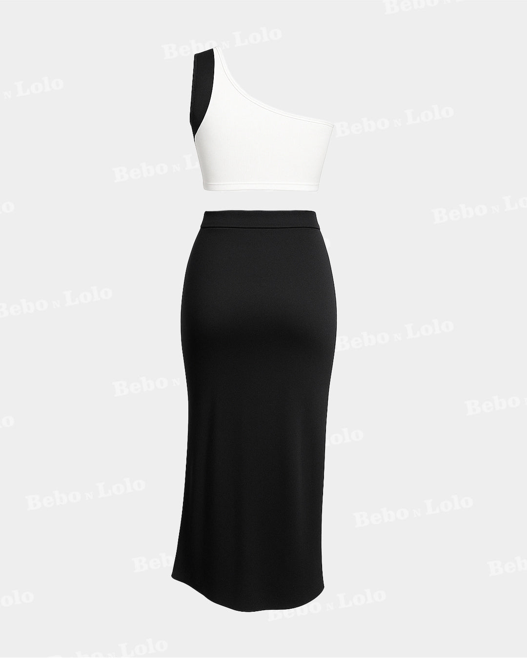 One Shoulder Co-Ord Set - bebonlolo